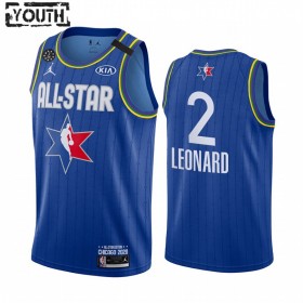 Los Angeles Clippers Kawhi Leonard 2 2020 All-Star Jordan Brand Sininen Pelipaidat Swingman - Lasten